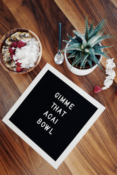 Postnatal Recipe - New Mama Acai Bowl